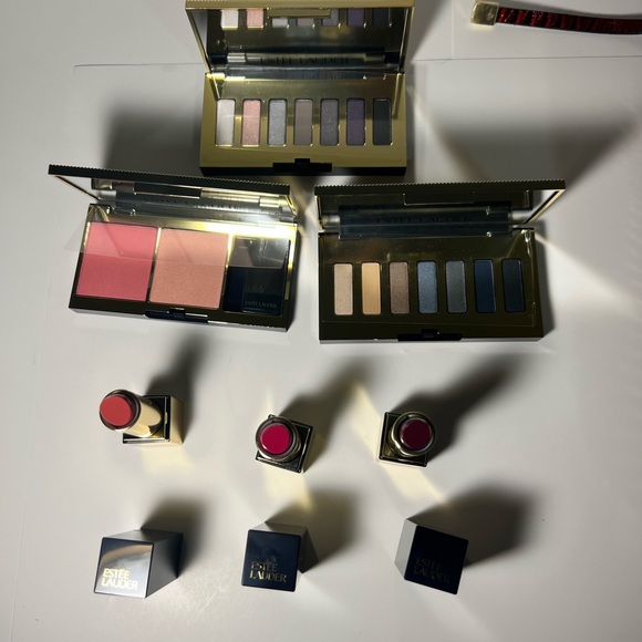 Estee Lauder Gift Set serum makeup eye serum lipstick mascara makeup remover NIB - Picture 14 of 16